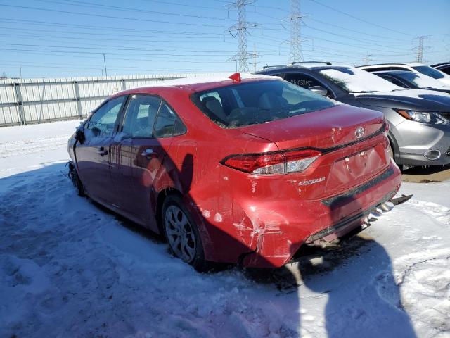 Vin: 5yfepmae5mp194264, lot: 89376315, toyota corolla le 20212