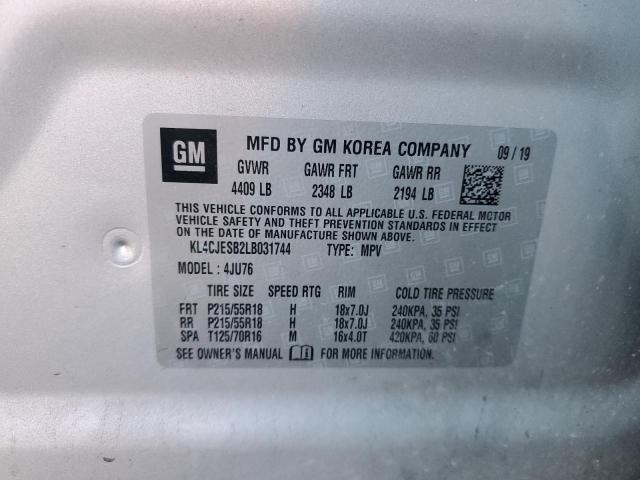 2020 BUICK ENCORE PRE - KL4CJESB2LB031744