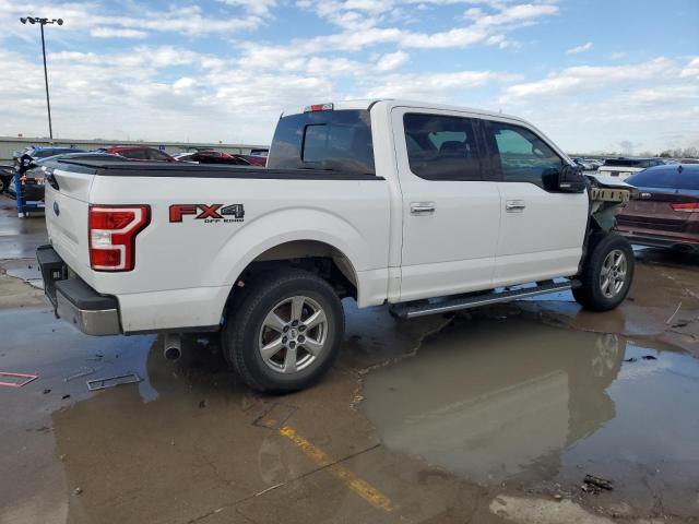 FORD F150 SUPER 2018 white  gas 1FTEW1E58JKE56543 photo #4