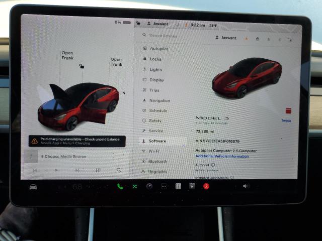 2018 TESLA MODEL 3 5YJ3E1EA5JF016879