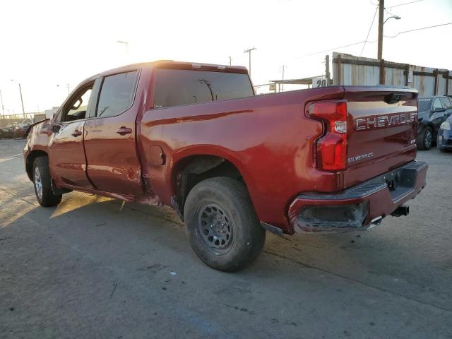 CHEVROLET SILVERADO 2023 burgundy  gas 3GCUDEED9PG268338 photo #3