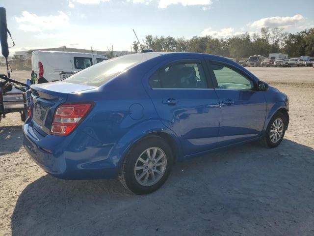 CHEVROLET SONIC LT 2018 blue  gas 1G1JD5SH1J4130686 photo #4