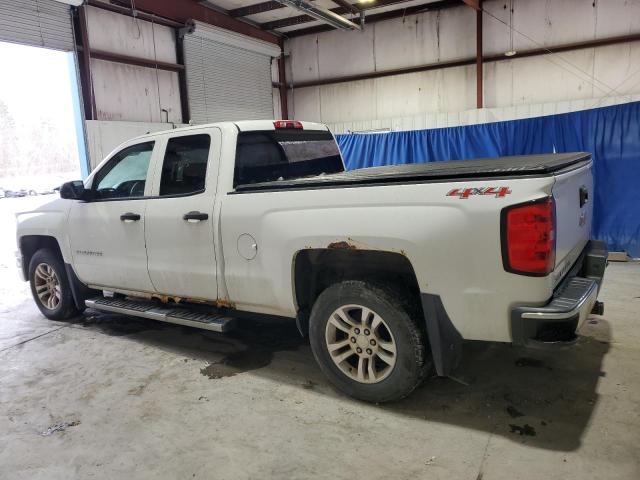 CHEVROLET SILVERADO 2014 white 4dr ext gas 1GCVKREHXEZ132589 photo #3