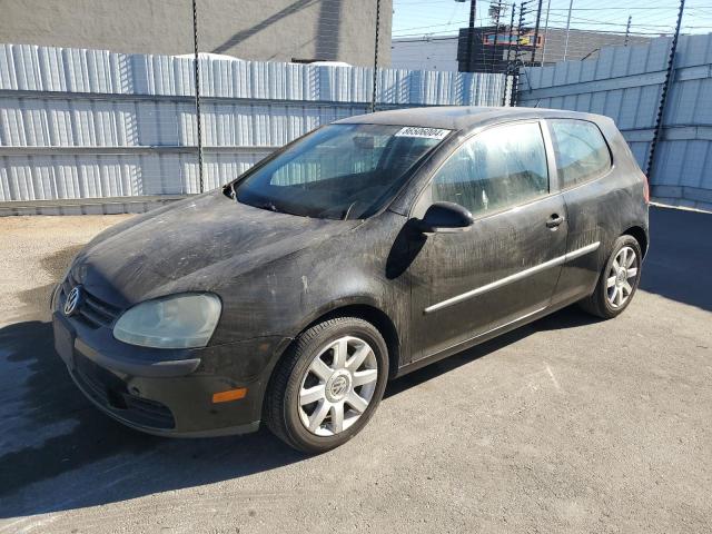 VOLKSWAGEN RABBIT 2009 black hatchbac gas WVWBB71K59W008973 photo #1