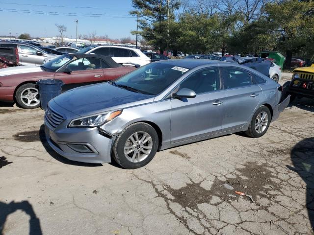 HYUNDAI SONATA SE 2016 gray sedan 4d gas 5NPE24AF2GH389389 photo #1