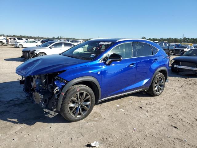 LEXUS NX 300 BAS 2018 blue  gas JTJYARBZ3J2103464 photo #1