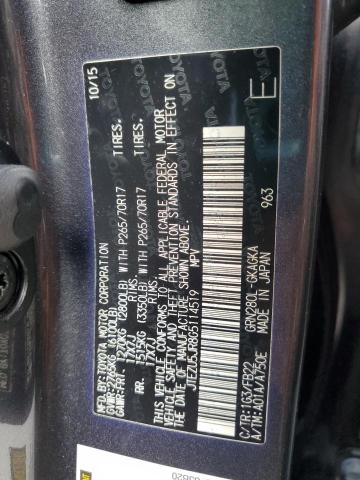 2016 TOYOTA 4RUNNER SR - JTEZU5JR8G5114519