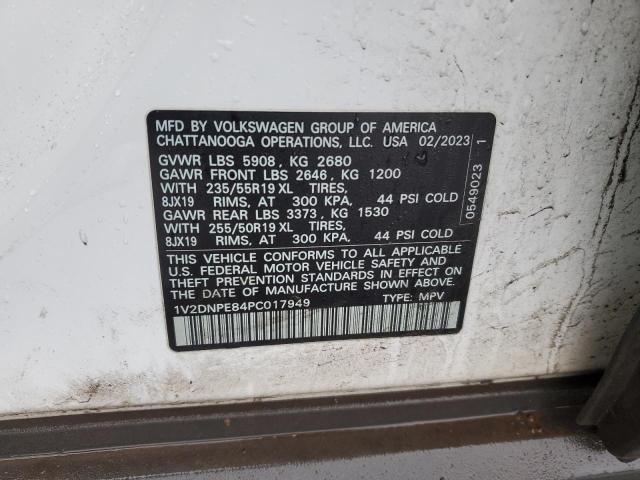 2023 VOLKSWAGEN ID.4 PRO 1V2DNPE84PC017949