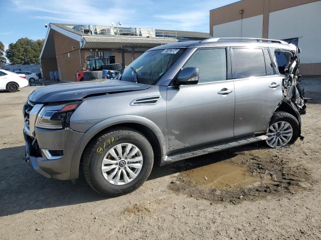 NISSAN ARMADA S 2023 gray  gas JN8AY2AC1P9182335 photo #1