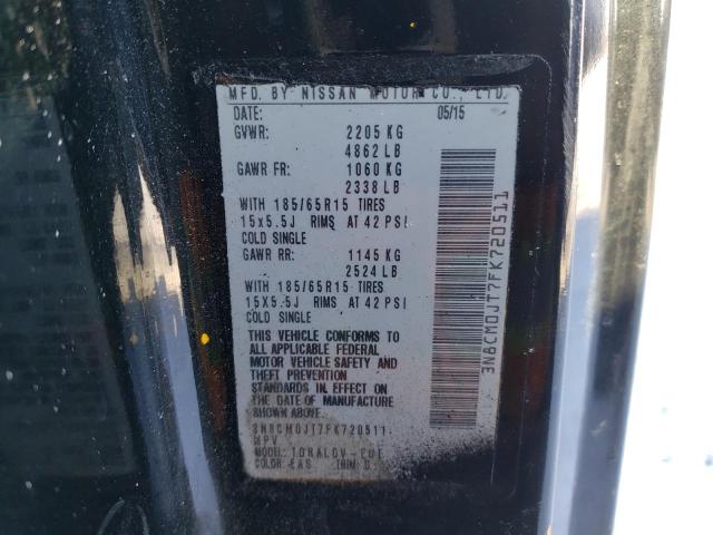 2015 NISSAN NV200 TAXI 3N8CM0JT7FK720511