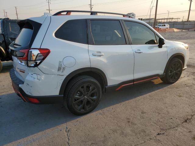 SUBARU FORESTER S 2022 white  gas JF2SKAJC3NH416975 photo #4