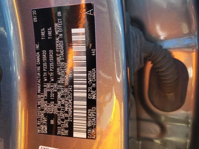 2021 LEXUS RX 450H 2T2HGMDA5MC057343