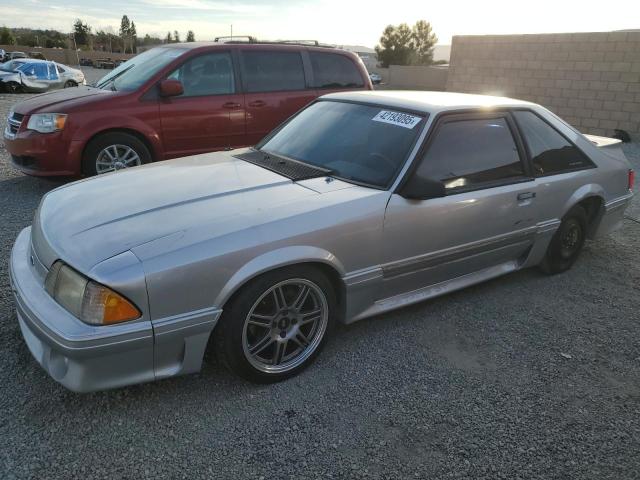 FORD MUSTANG GT 1993 silver  gas 1FACP42EXPF196518 photo #1