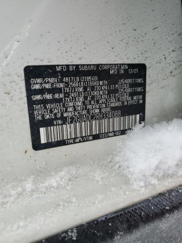 2024 SUBARU CROSSTREK - JF2GUADC2RH334088