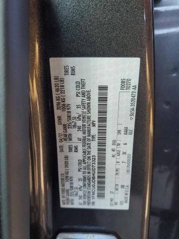 2017 FORD ESCAPE TIT - 1FMCU0JD8HUD73323