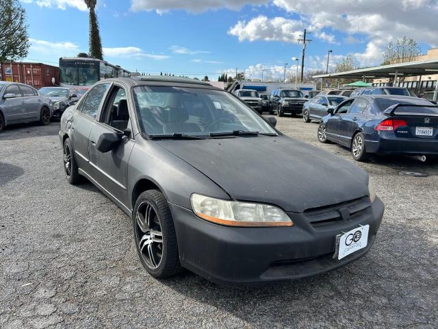 HONDA ACCORD EX 1999 black sedan 4d gas 1HGCG5653XA105744 photo #1