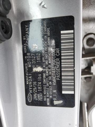 2016 HYUNDAI ACCENT SE - KMHCT4AE9GU103213