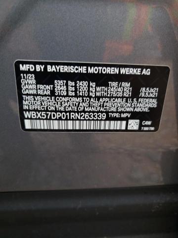 2024 BMW X3 XDRIVE3 WBX57DP01RN263339
