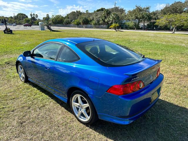 ACURA RSX TYPE-S 2005 blue hatchbac gas JH4DC53005S012449 photo #4