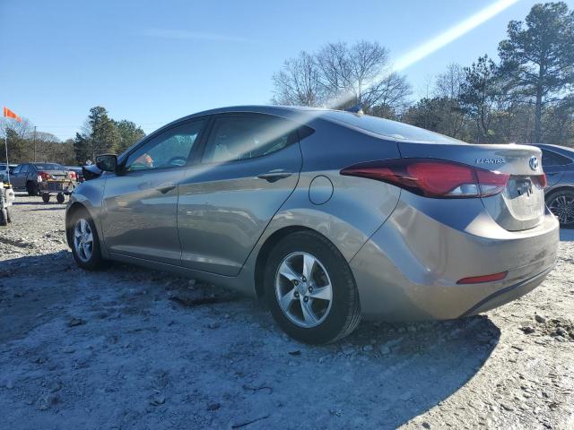 HYUNDAI ELANTRA SE 2014 gray  gas 5NPDH4AE6EH508320 photo #3