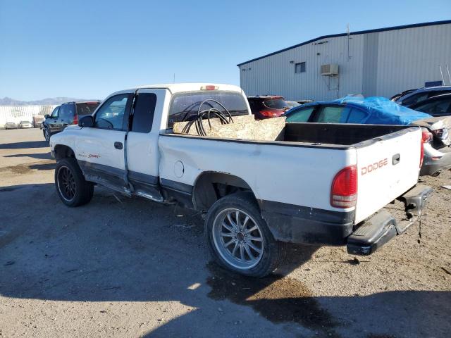 DODGE DAKOTA 1999 white  gas 1B7GL22XXXS142379 photo #3