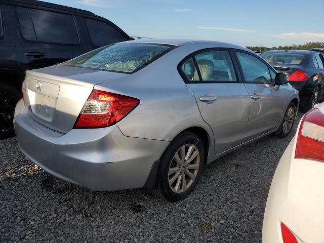 HONDA CIVIC EX 2012 silver  gas 19XFB2F81CE381382 photo #4