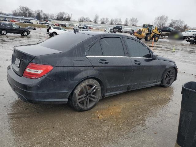 MERCEDES-BENZ C 300 4MAT 2012 black sedan 4d gas WDDGF8BB6CA726654 photo #4