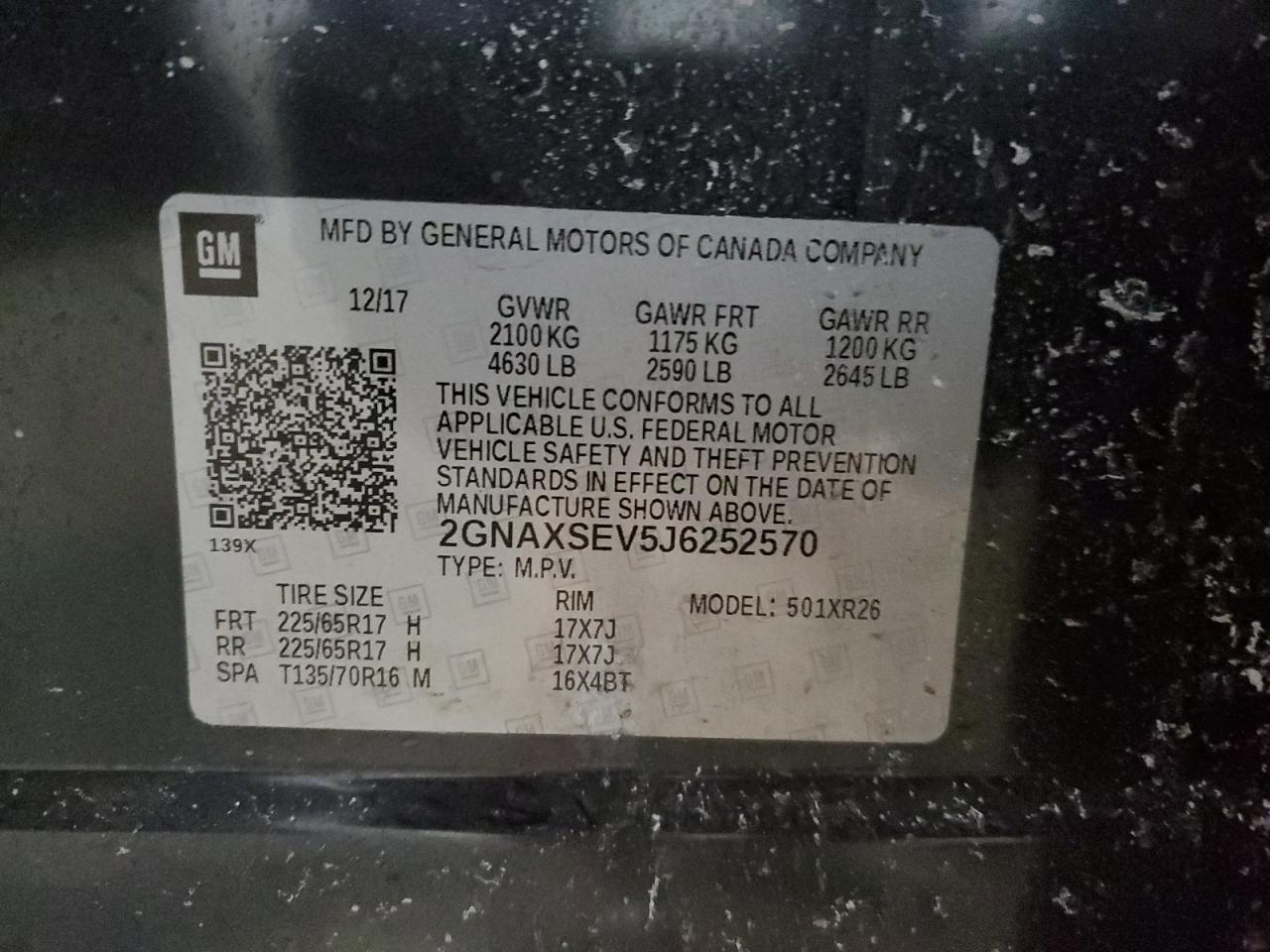 CHEVROLET EQUINOX LT