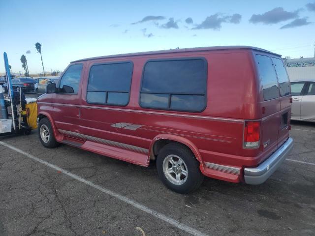 FORD ECONOLINE 1998 burgundy  gas 1FDRE1424WHB81720 photo #3