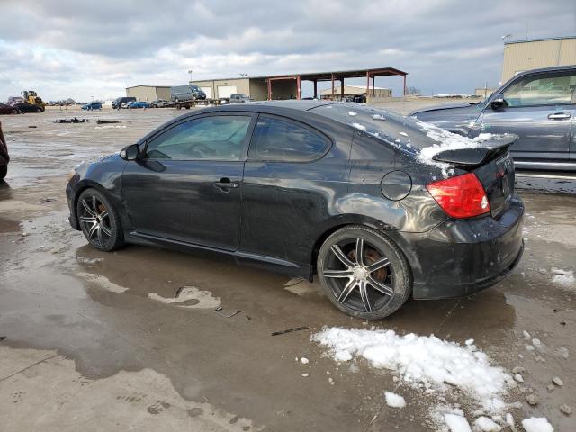 TOYOTA SCION TC 2007 black  gas JTKDE167670165762 photo #3