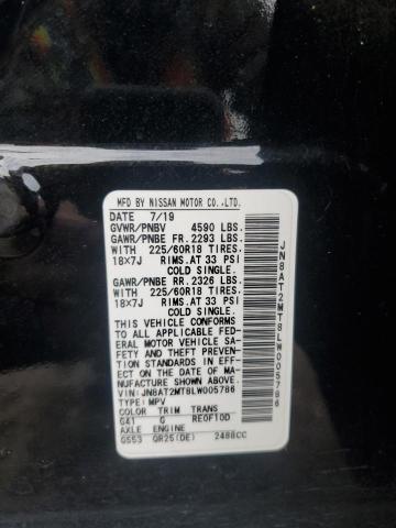 2020 NISSAN ROGUE S - JN8AT2MT8LW005786