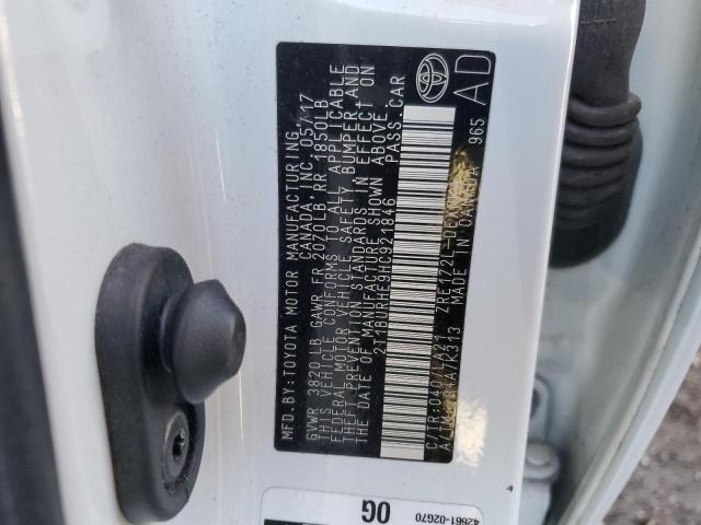 2017 TOYOTA COROLLA L - 2T1BURHE9HC921846