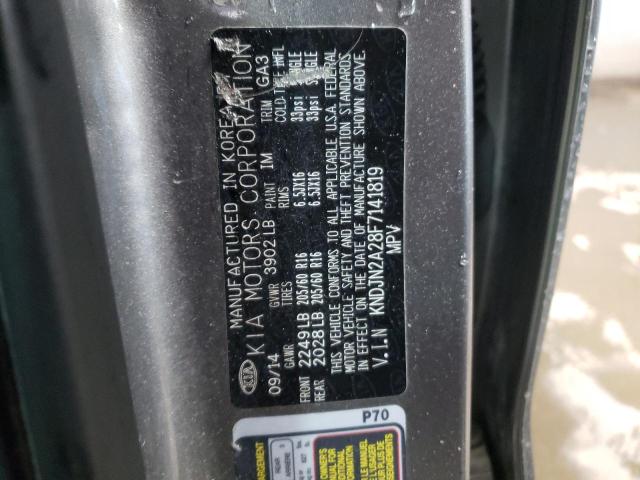2015 KIA SOUL - KNDJN2A28F7141819
