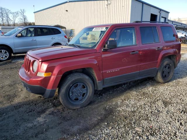 JEEP PATRIOT SP 2015 red 4dr spor gas 1C4NJPBA0FD367175 photo #1