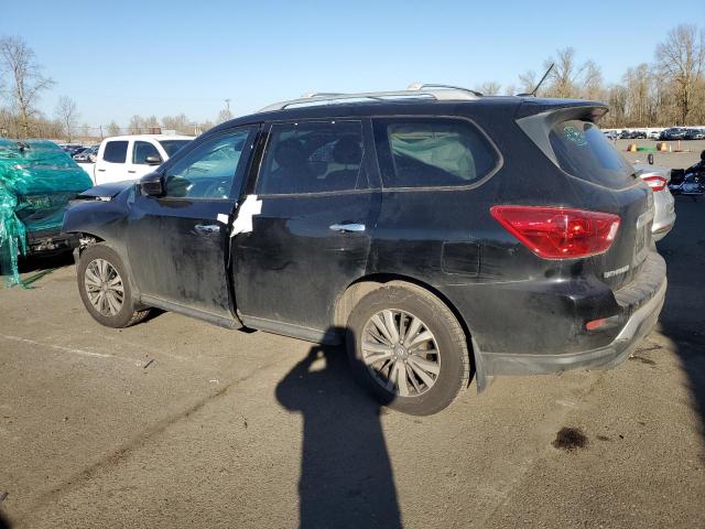 NISSAN PATHFINDER 2017 black  gas 5N1DR2MM9HC622036 photo #3