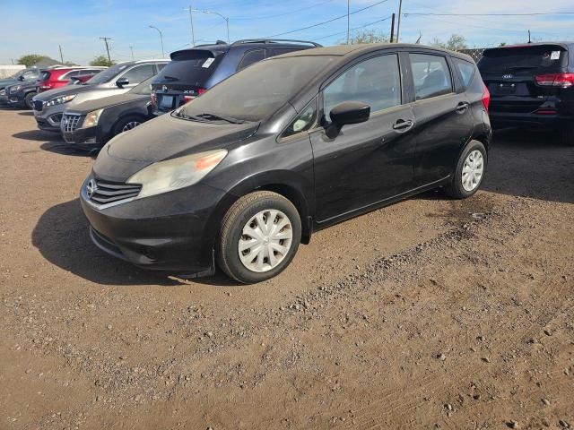 NISSAN VERSA NOTE 2015 black hatchbac gas 3N1CE2CPXFL441328 photo #3