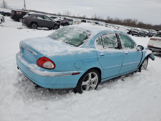 JAGUAR X-TYPE 3.0 2003 blue  gas SAJEA51C73WD41233 photo #4