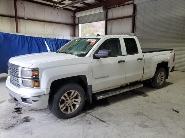 CHEVROLET SILVERADO 2014 white 4dr ext gas 1GCVKREHXEZ132589 photo #1