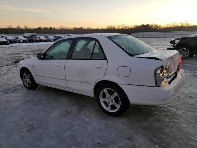 MAZDA PROTEGE DX 2003 white sedan 4d gas JM1BJ225330174434 photo #3