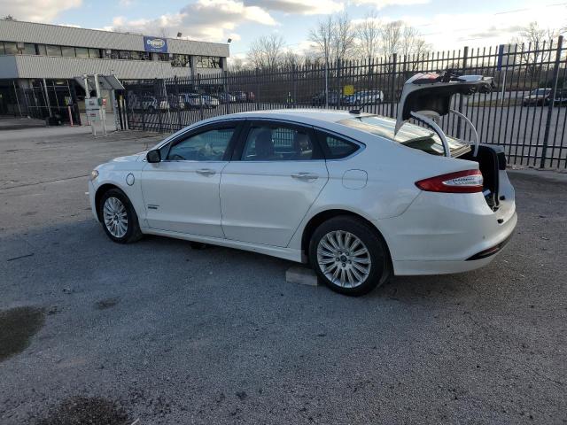 FORD FUSION TIT 2014 white  hybrid engine 3FA6P0SU0ER223304 photo #3