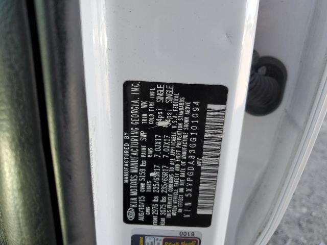 2016 KIA SORENTO LX - 5XYPGDA33GG101094