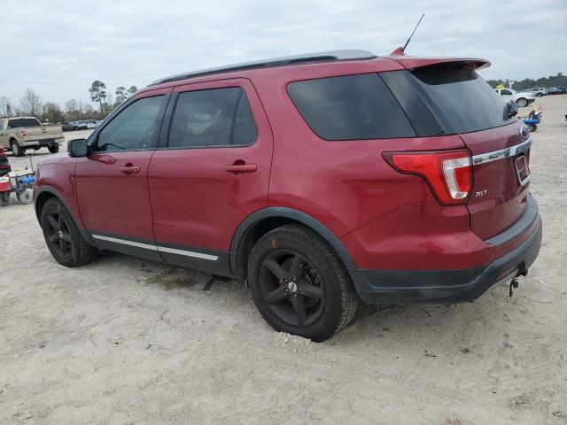 FORD EXPLORER X 2019 burgundy  gas 1FM5K7D83KGA71384 photo #3