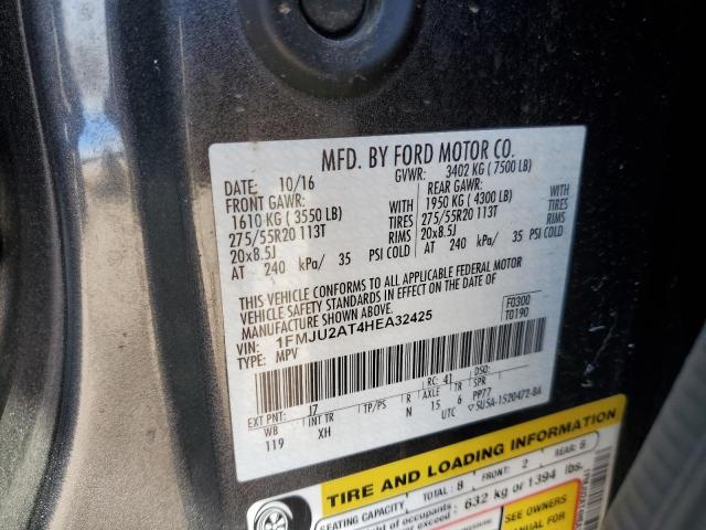 2017 FORD EXPEDITION - 1FMJU2AT4HEA32425