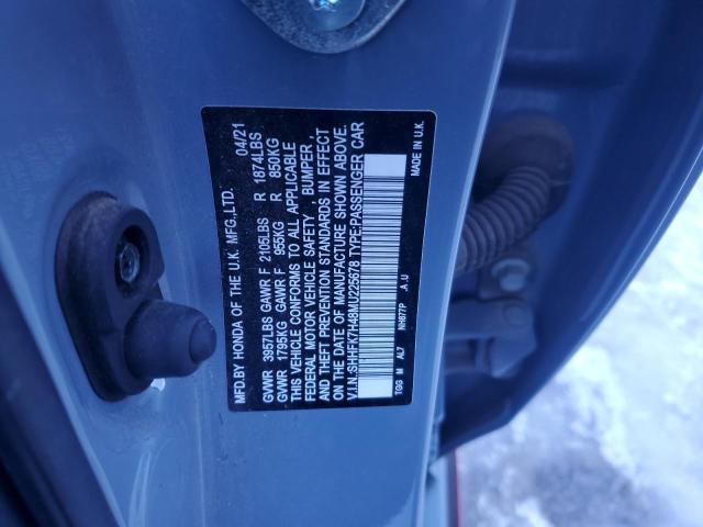 2021 HONDA CIVIC SPOR - SHHFK7H48MU225678