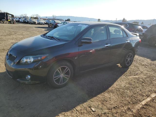 TOYOTA COROLLA BA 2009 black  gas 1NXBU40E89Z042725 photo #1