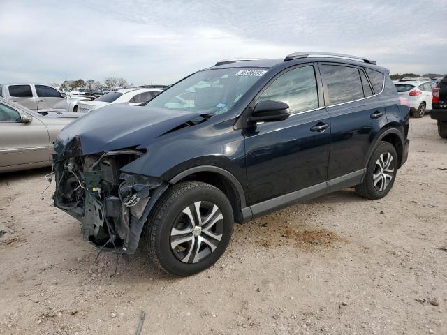 TOYOTA RAV4 LE 2018 blue  gas 2T3BFREV1JW779762 photo #1