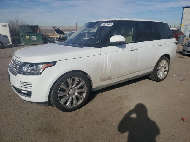 2016 LAND ROVER RANGE ROVE - SALGS2EF1GA303738