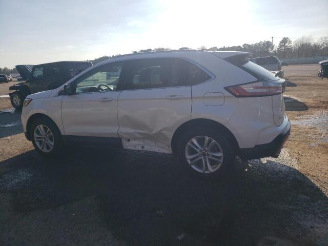 FORD EDGE SEL 2019 white  gas 2FMPK3J96KBC57720 photo #3