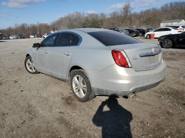 LINCOLN MKS 2009 silver  gas 1LNHM93R09G616495 photo #3