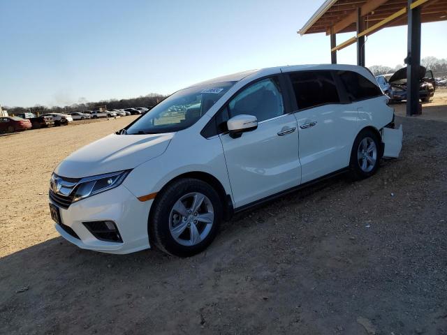 HONDA ODYSSEY EX 2018 white  gas 5FNRL6H76JB062928 photo #1